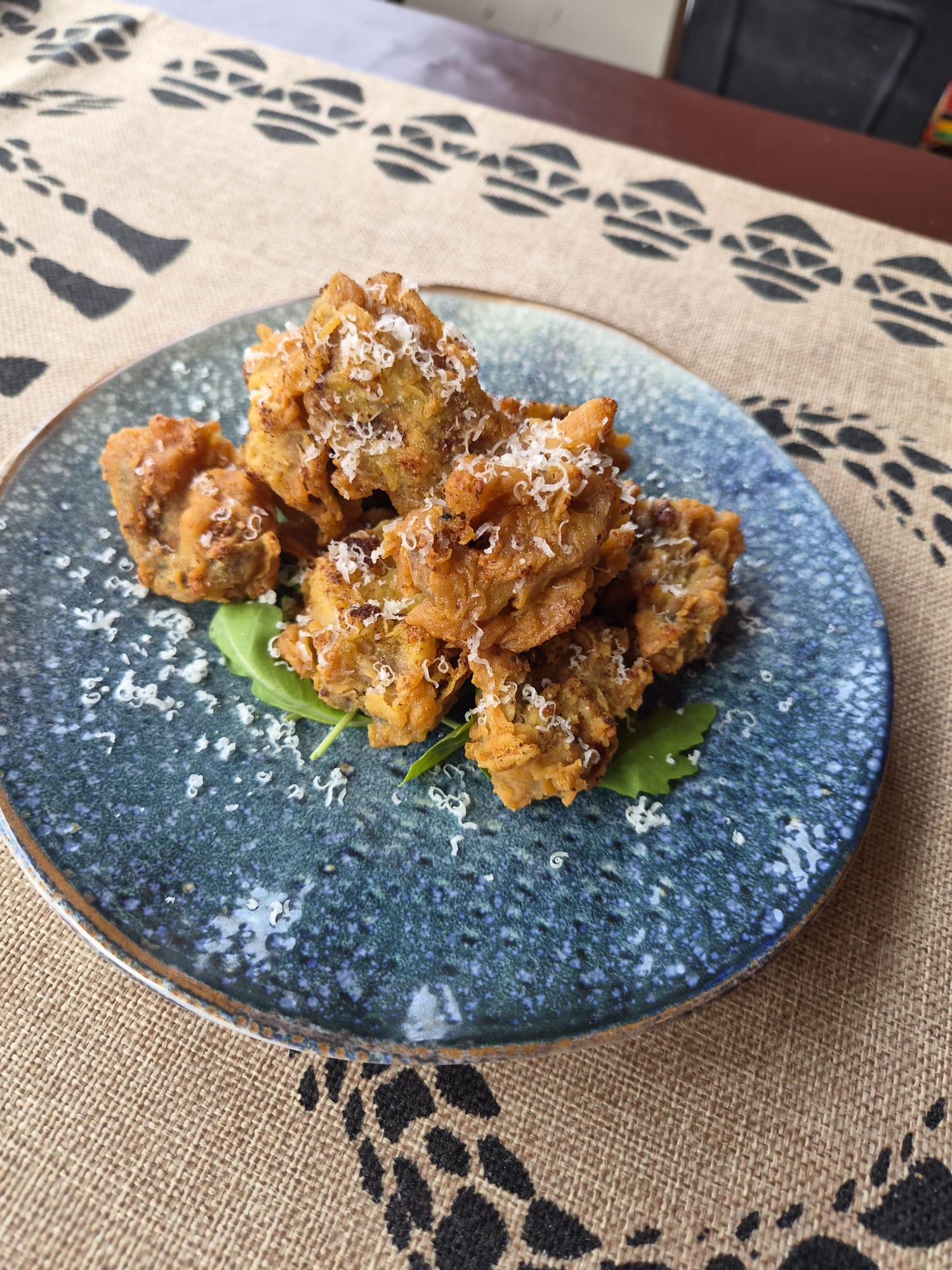 Garlic mushrooms